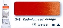 Akwarela Shmincke Horadam 348 kadmium red orange 5 ml-horz1